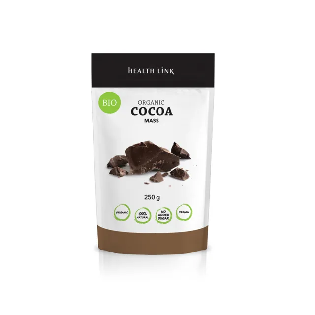 HEALTH LINK Kakaová hmota BIO 250 g