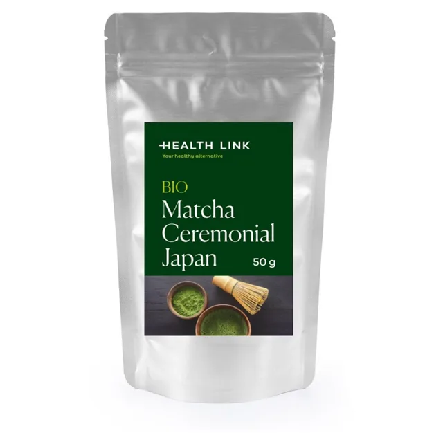 HEALTH LINK Matcha Japan prášek ceremonial BIO 50 g