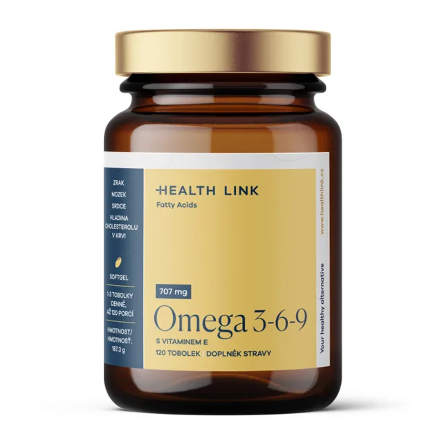 HEALTH LINK Omega 3-6-9 707 mg 120 tobolek