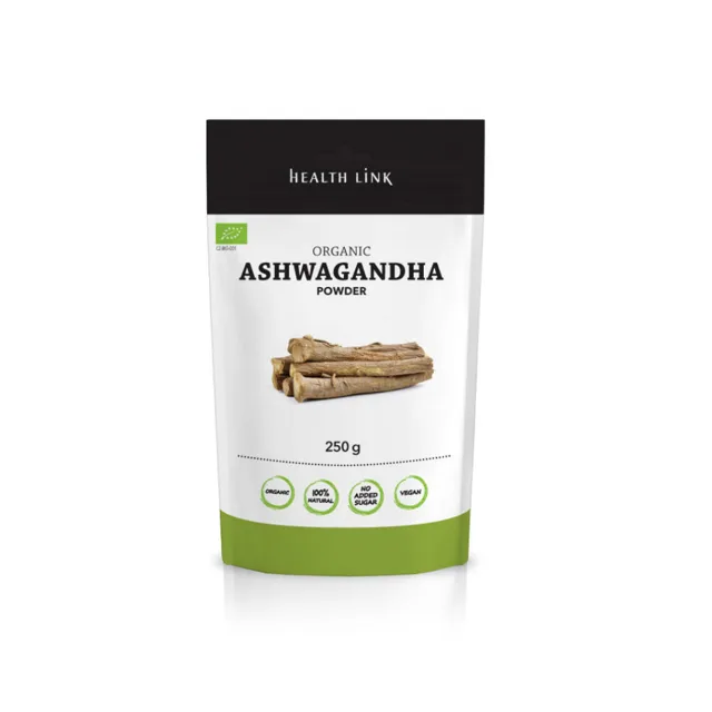 HEALTH LINK Prášek ashwagandha BIO 250 g