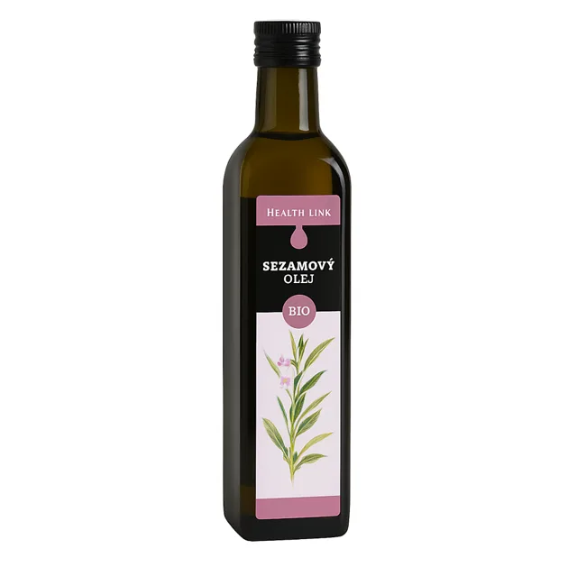 HEALTH LINK Sezamový olej panenský BIO 250 ml