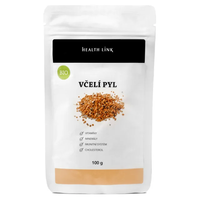HEALTH LINK Včelí pyl BIO 100 g