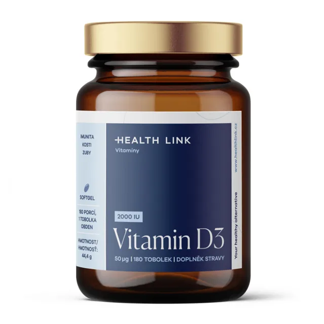 HEALTH LINK Vitamin D3 2000 IU 180 tablet