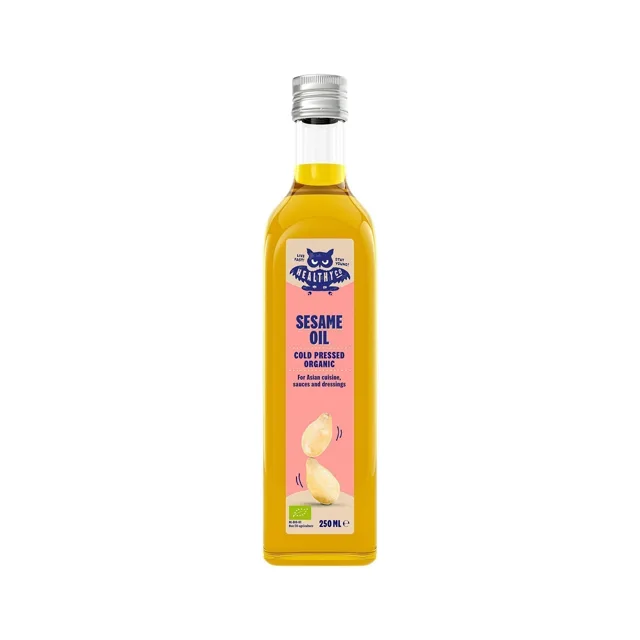 HealthyCo ECO Sezamový olej za studena lisovaný, 250ml