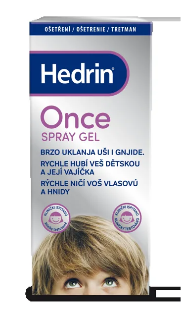 Hedrin Once spray gel 100ml