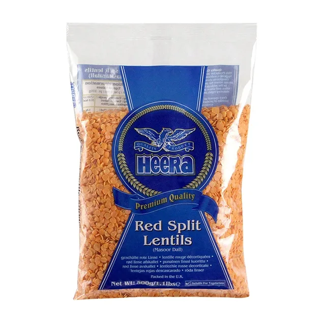 HEERA Čočka červená půlená masoor dal 500 g