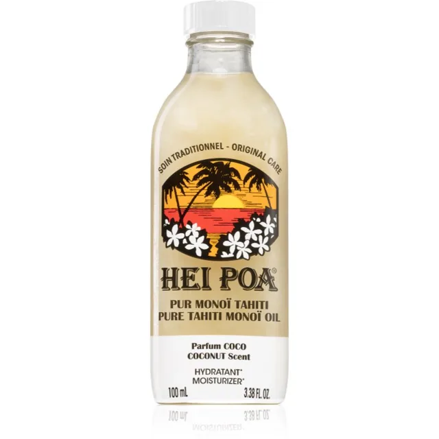 Hei Poa Pure Tahiti Monoï Oil Coconut multifunkční olej na tělo a vlasy 100 ml