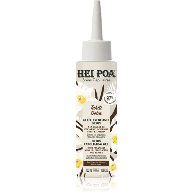 Hei Poa Tahiti Detox exfoliační gel pro pokožku hlavy 100 ml
