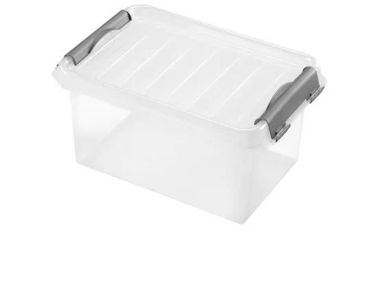 Heidrun Box plastový úložný s víkem 27,5x18,5x13 cm 4 l