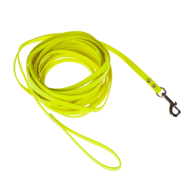 Heim BioThane® vodítko, neonově žluté - délka 10 m, šířka 13 mm