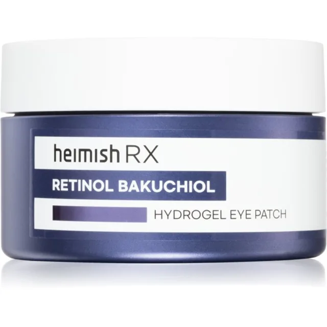 Heimish RX Retinol Bakuchiol Hydrogel Eye Patch hydrogelové polštářky proti vráskám a tmavým kruhům 60 ks