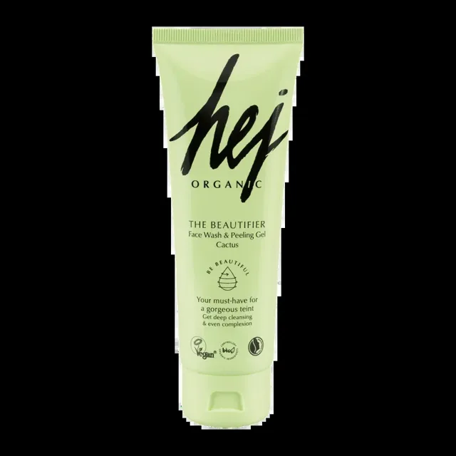 Hej Organic Čisticí gel a peeling s kaktusem 125 ml