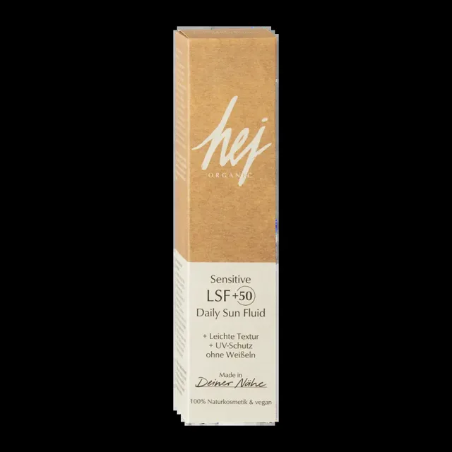 Hej Organic Denní fluid pro citlivou pleť SPF50 30 ml