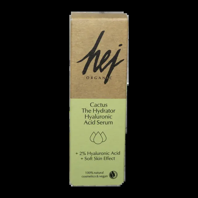 Hej Organic Pleťové kaktusové sérum s kyselinou hyaluronovou 30 ml