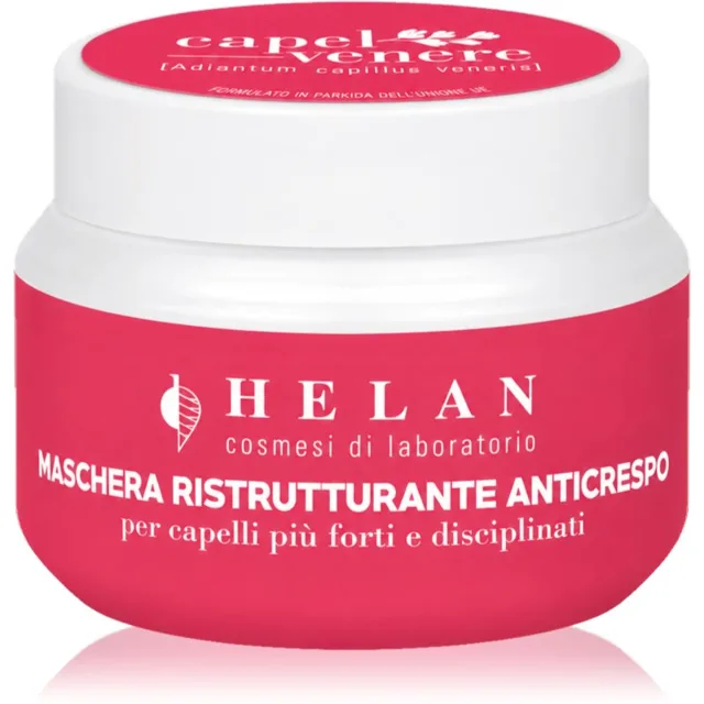 Helan CAPELVENERE Anti-Frizz Restructuring Hair Mask uhlazující maska pro vlnité a kudrnaté vlasy 150 ml