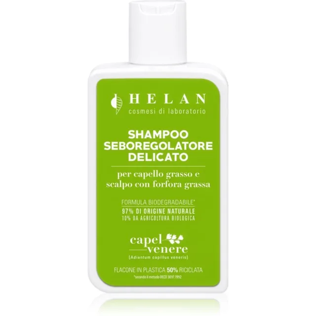Helan CAPELVENERE Gentle Sebum-Regulating Shampoo šampon pro mastné vlasy a vlasovou pokožku 200 ml