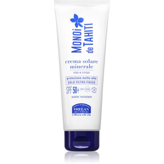 Helan MONOÏ de TAHITI Mineral Sun Cream SPF50+ opalovací krém na obličej a tělo 125 ml