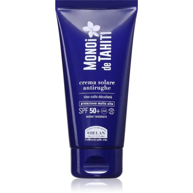 Helan MONOÏ de TAHITI Sun Cream SPF50+ ochranný krém na tělo a obličej SPF 50+ 75 ml