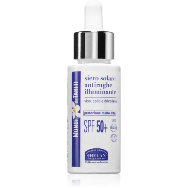 Helan MONOÏ de TAHITI Sun Serum rozjasňující sérum proti vráskám SPF 50+ 30 ml