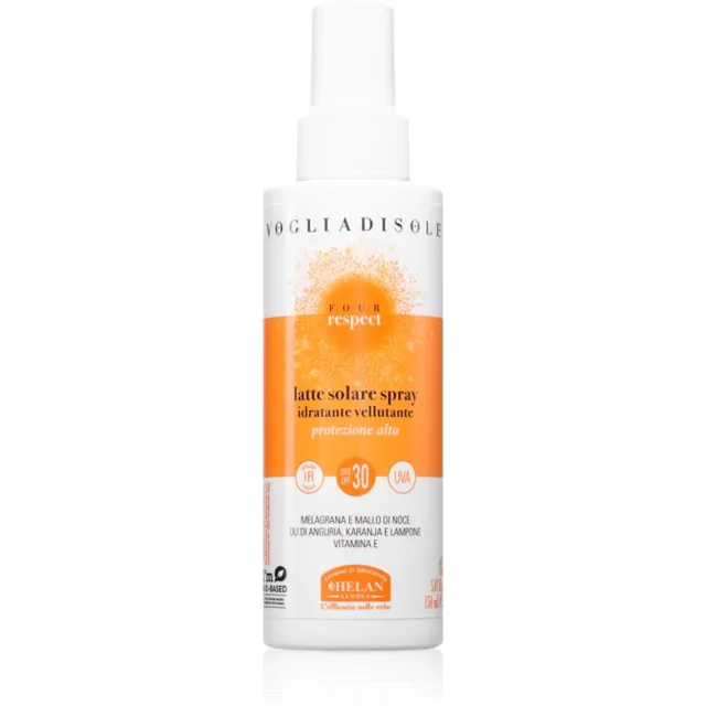 Helan Suntan Milk Spray High Protection SPF30 ochranné opalovací mléko ve spreji SPF 30 150 ml