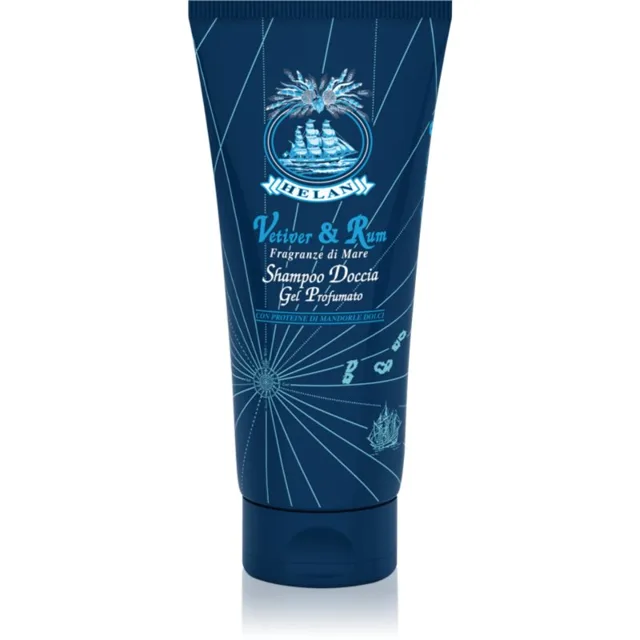 Helan Vetiver & Rum šampon a sprchový gel pro muže 200 ml