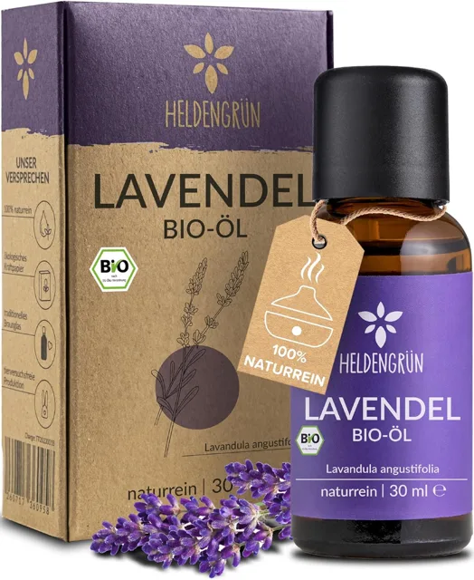 Heldengrün - Organický levandulový olej 30ml