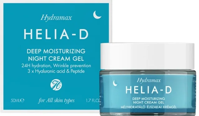 Helia-D Hydramax Hloubkově hydratační noční krémový gel 50 ml