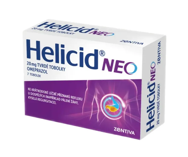 HELICID NEO 20MG CPS DUR 7
