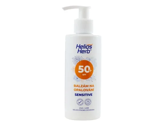 Helios Herb balzám na opalování sensitive SPF 50+ 200 ml