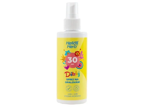 Helios Herb dětský sprej na opalování SPF 30 200 ml