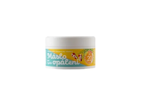 Helios Herb opalovací máslo SPF 20 s Vitaminem E 200 ml