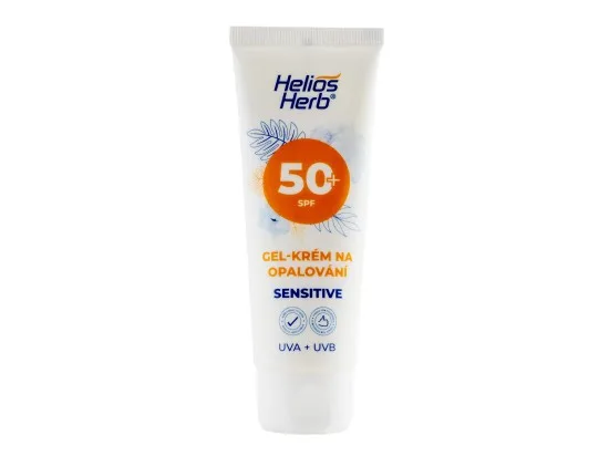 Helios Herb sensitive MED gel - krém na opalování SPF 50+ 75 ml