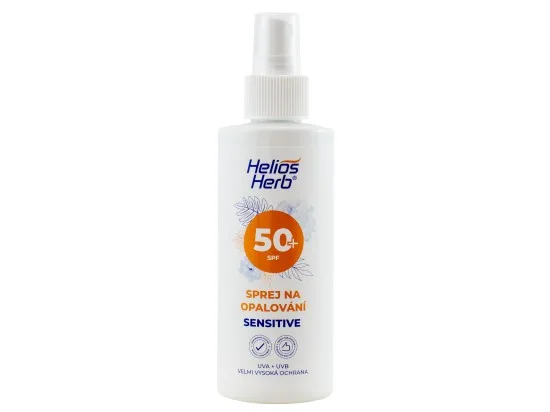 Helios Herb sprej na opalování sensitive SPF50+ 200 ml