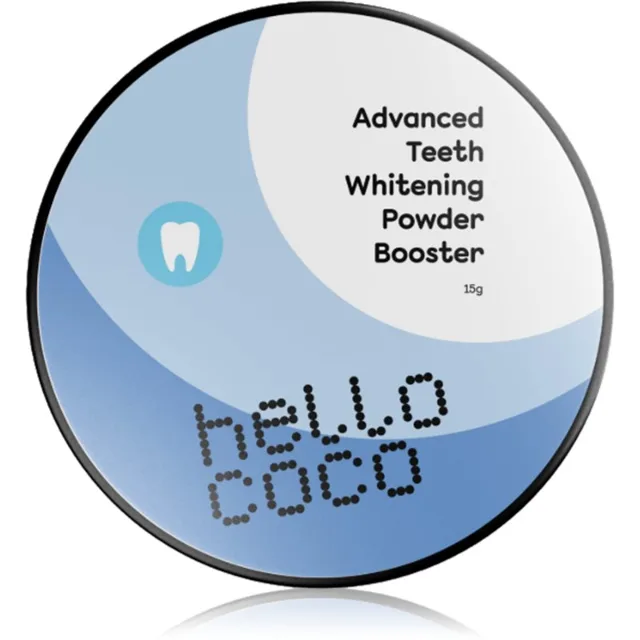 hello coco Advanced Whitening Powder Booster bělicí zubní pudr 15 g