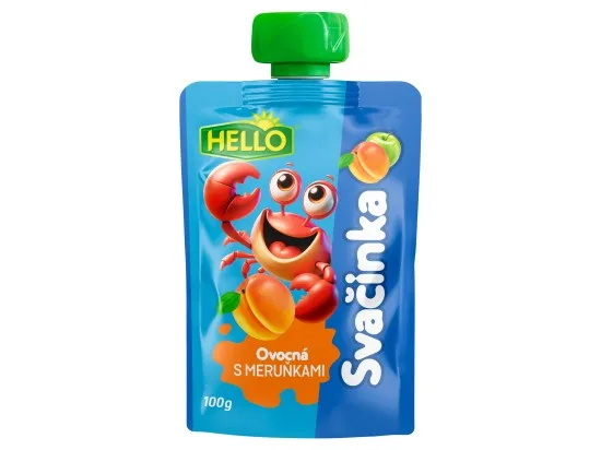 Hello ovocná svačinka s meruňkami 100 g