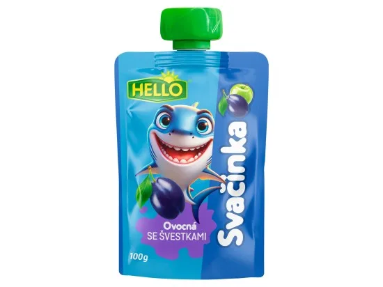 Hello ovocná svačinka se švestkami 100 g