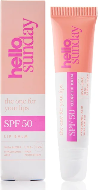 Hello Sunday – balzám na rty s ochranným faktorem SPF 50  15 ml