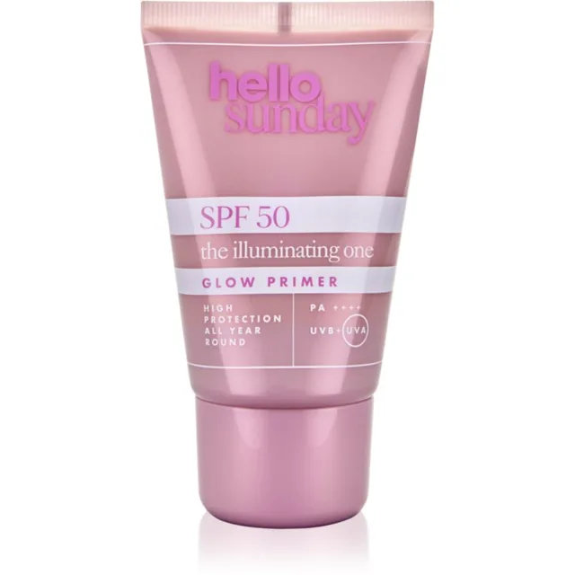 hello sunday the illuminating one ochranná podkladová báze pod make-up SPF 50 50 ml