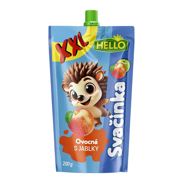 HELLO XXL kapsička s jablky 200 g x 10 kusů