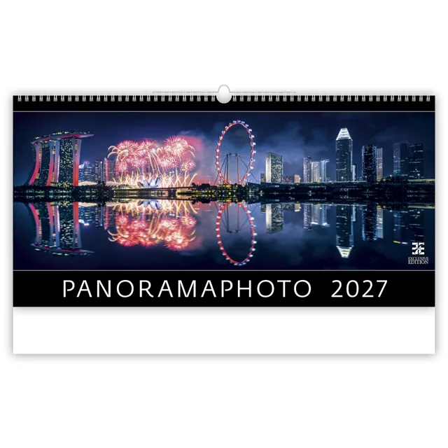 Helma Nástěnný kalendář Panoramaphoto 2027 63 × 31,5 cm