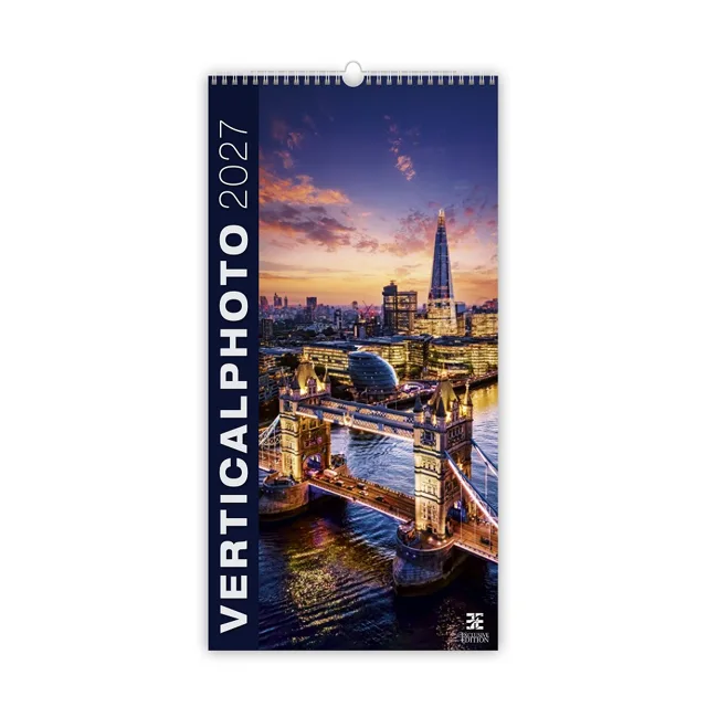 Helma Nástěnný kalendář Verticalphoto 2027 31,5 × 63 cm