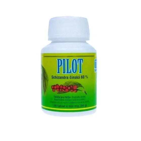 Hemann PILOT Schizandra čínská 60% 100 tablet