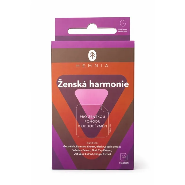 HEMNIA Ženská harmonie náplast 30 ks
