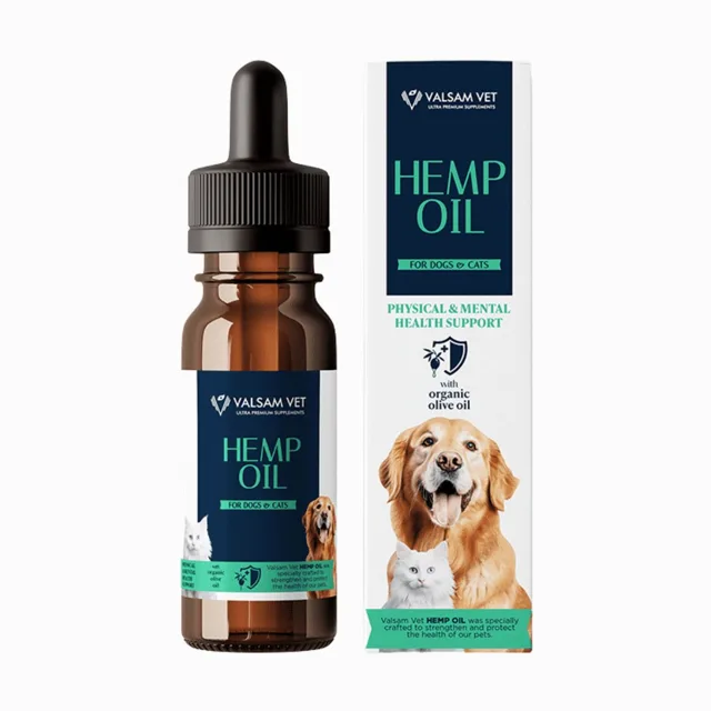 HEMP OIL - CBD olej pro psy a kočky 20 ml - Valsam Vet