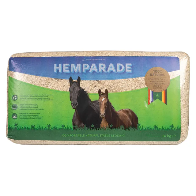 Hemparade podestýlka do stáje - výhodné balení: 2× 14 kg