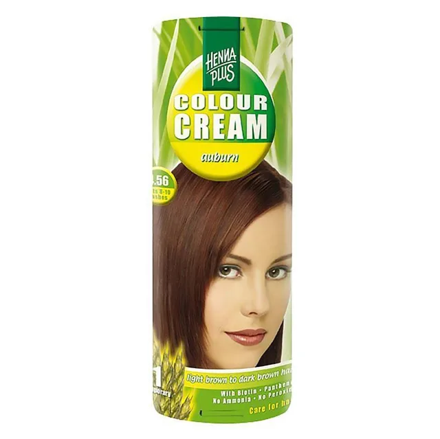 HENNA PLUS Přírodní barva na vlasy 4.56 Kaštanová 60 ml