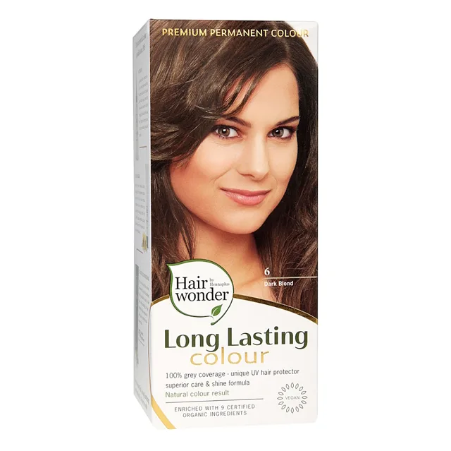 HENNA PLUS Přírodní barva na vlasy 6 Tmavá blond 100 ml