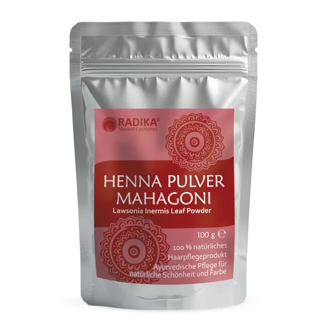 Henna prášek mahagon - 100 g - Bioherba