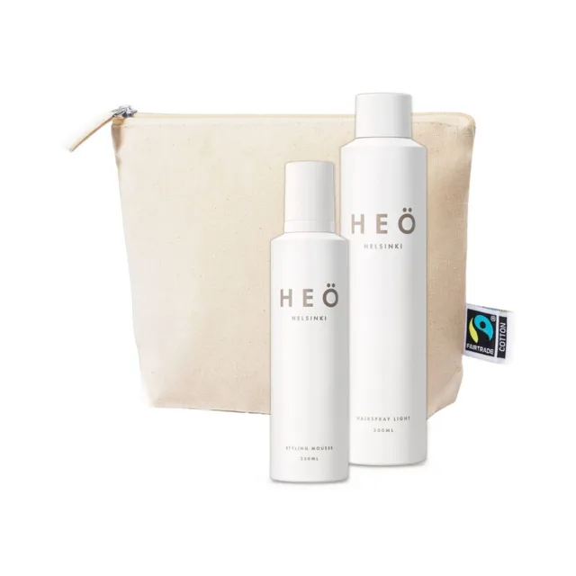 HEÖ Helsinki Styling Duo - Stylingový set lak + pěna + taštička