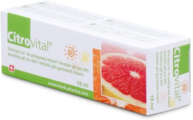 Herb Pharma Citrovital Dentální gel pro děti 18 ml